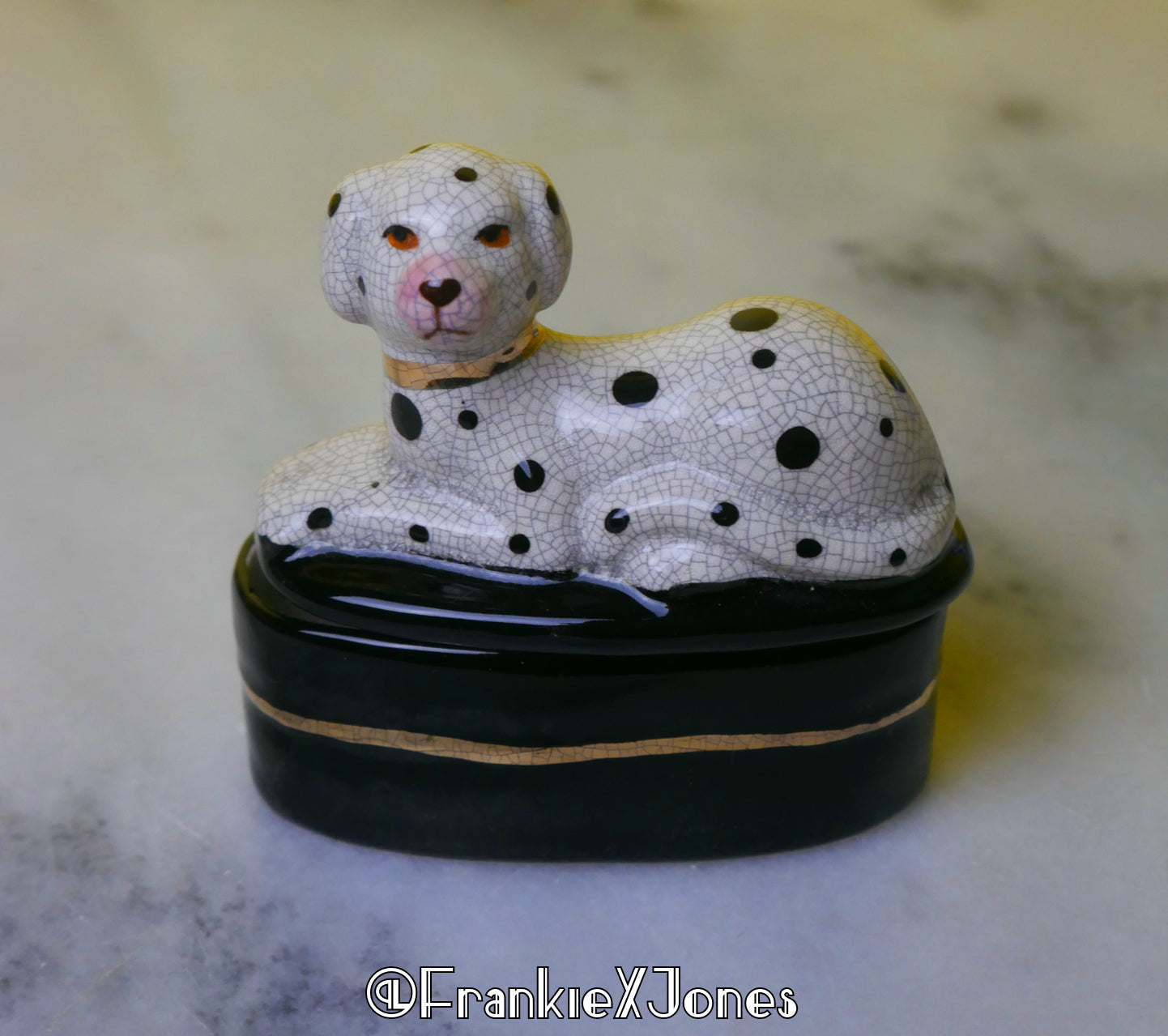 Dalmatian Trinket Box ✤ Takahashi