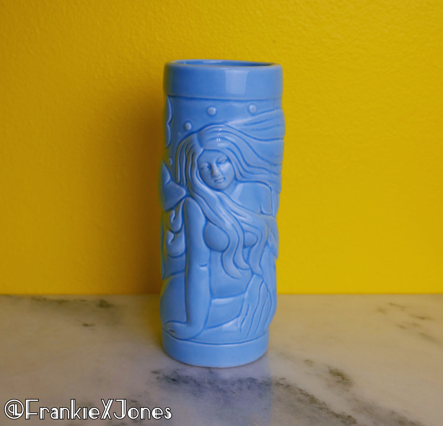 Mermaid + Dolphin Tiki Mug