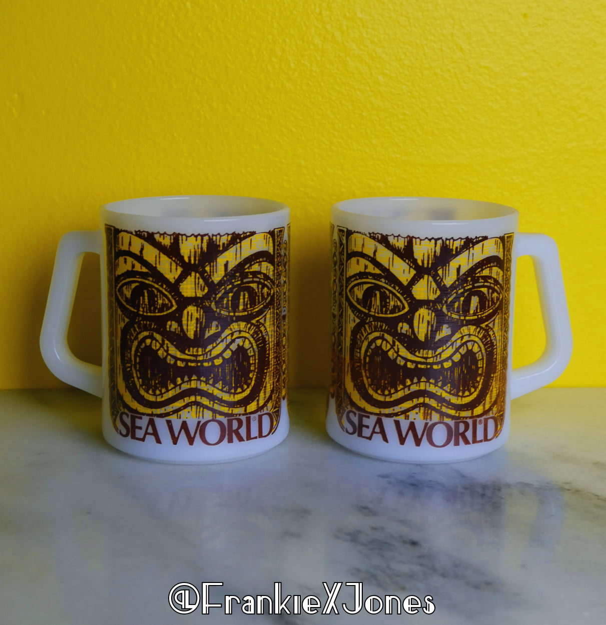 Sea World Tiki Mugs ✤ Set of 2