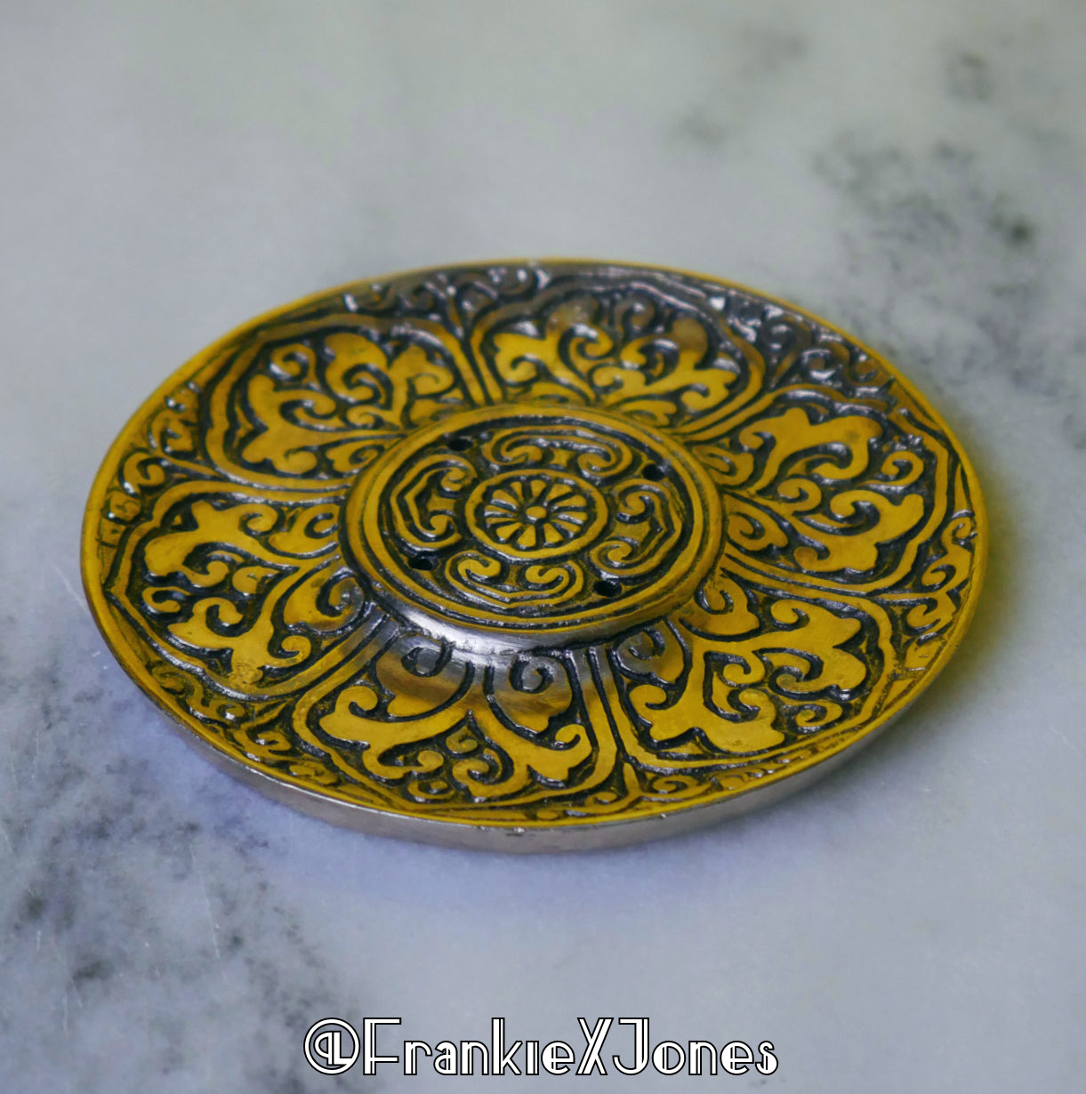 Recycled Aluminum Incense Holder