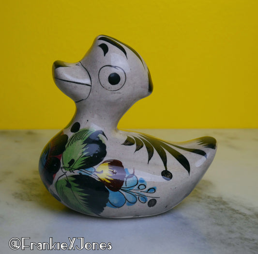Mexican Hand-Painted Duck
