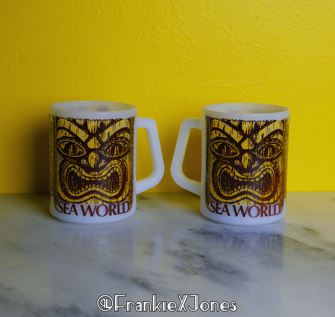 Sea World Tiki Mugs ✤ Set of 2