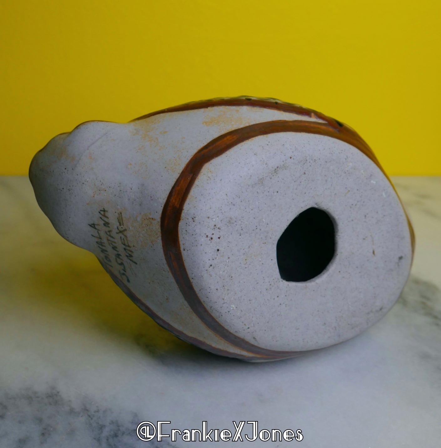 Mexican Hand-Painted Sitting Duck ✤ Tonala