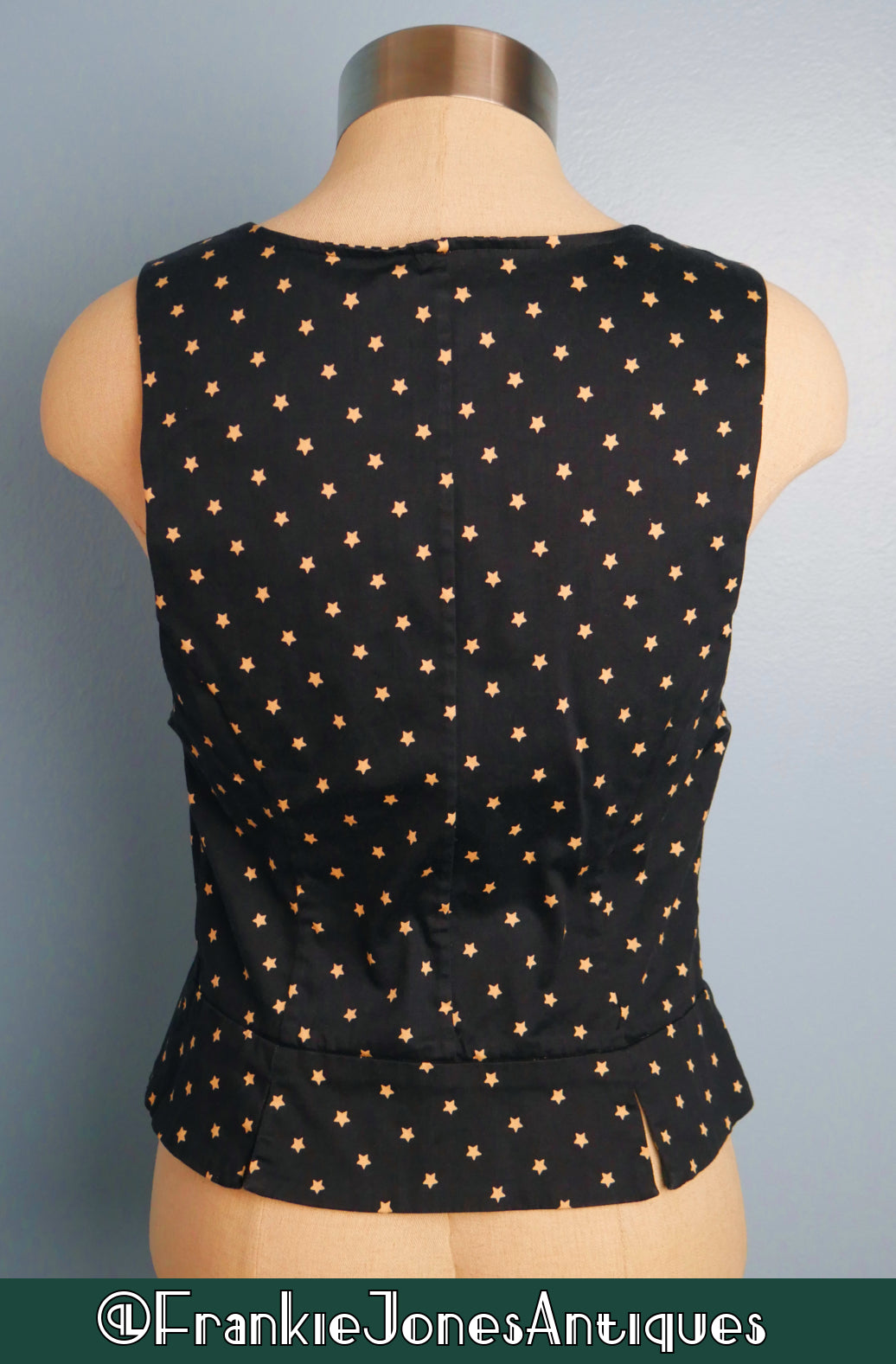 2000's Button-up Star Vest ✤ Jovovich Hawk for Target