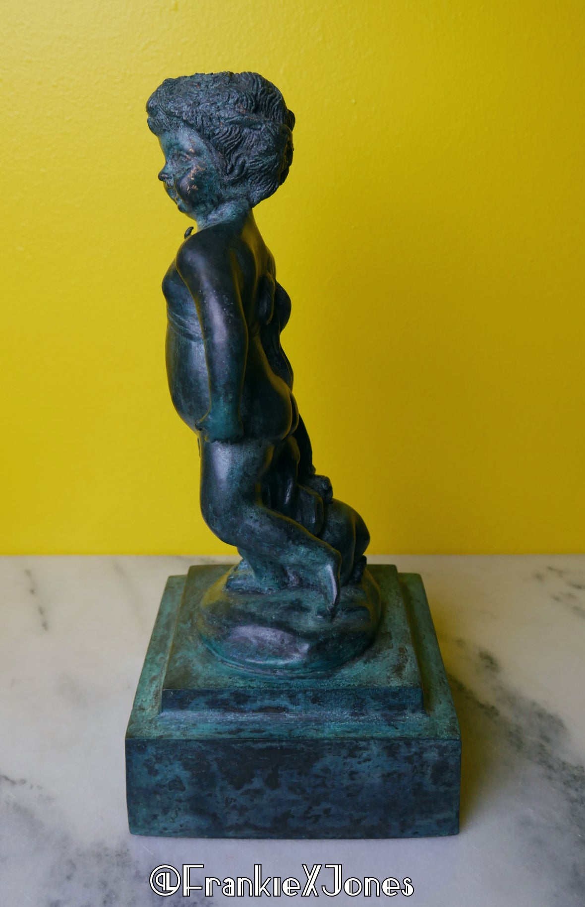 'Boy Running' Bronze Statue ✤ Maitland-Smith