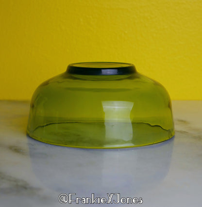 Olive ✤ Mid-Century Glass Bowl